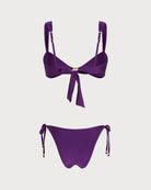 Women's Knitted Nylon Bikini Set Bikinis - RIHOAS