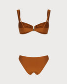 Women's Knitted Nylon Bikini Set - RIHOAS - 09