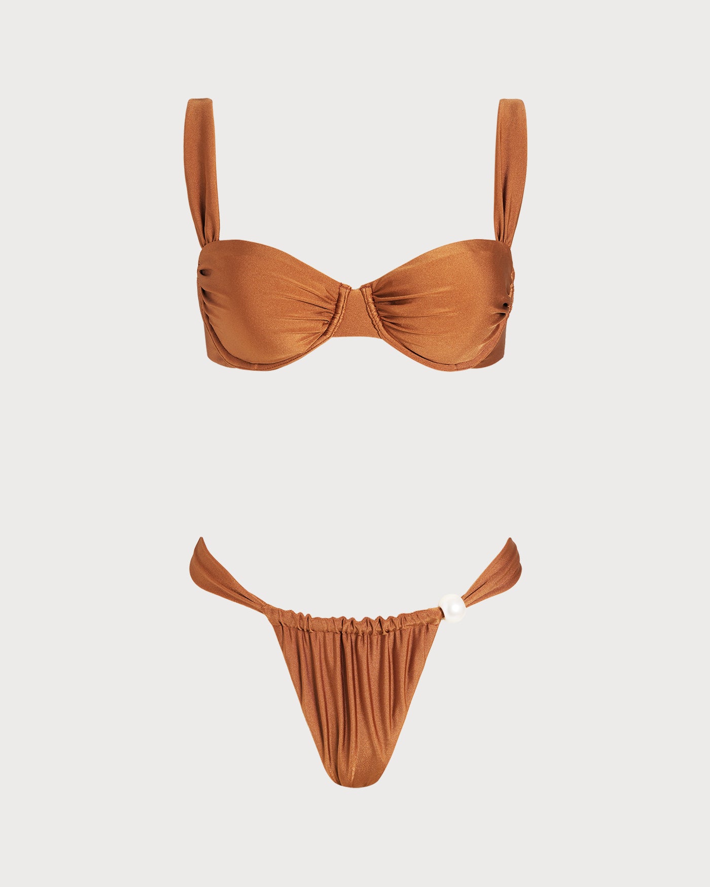 Women's Knitted Nylon Bikini Set Bikinis - RIHOAS