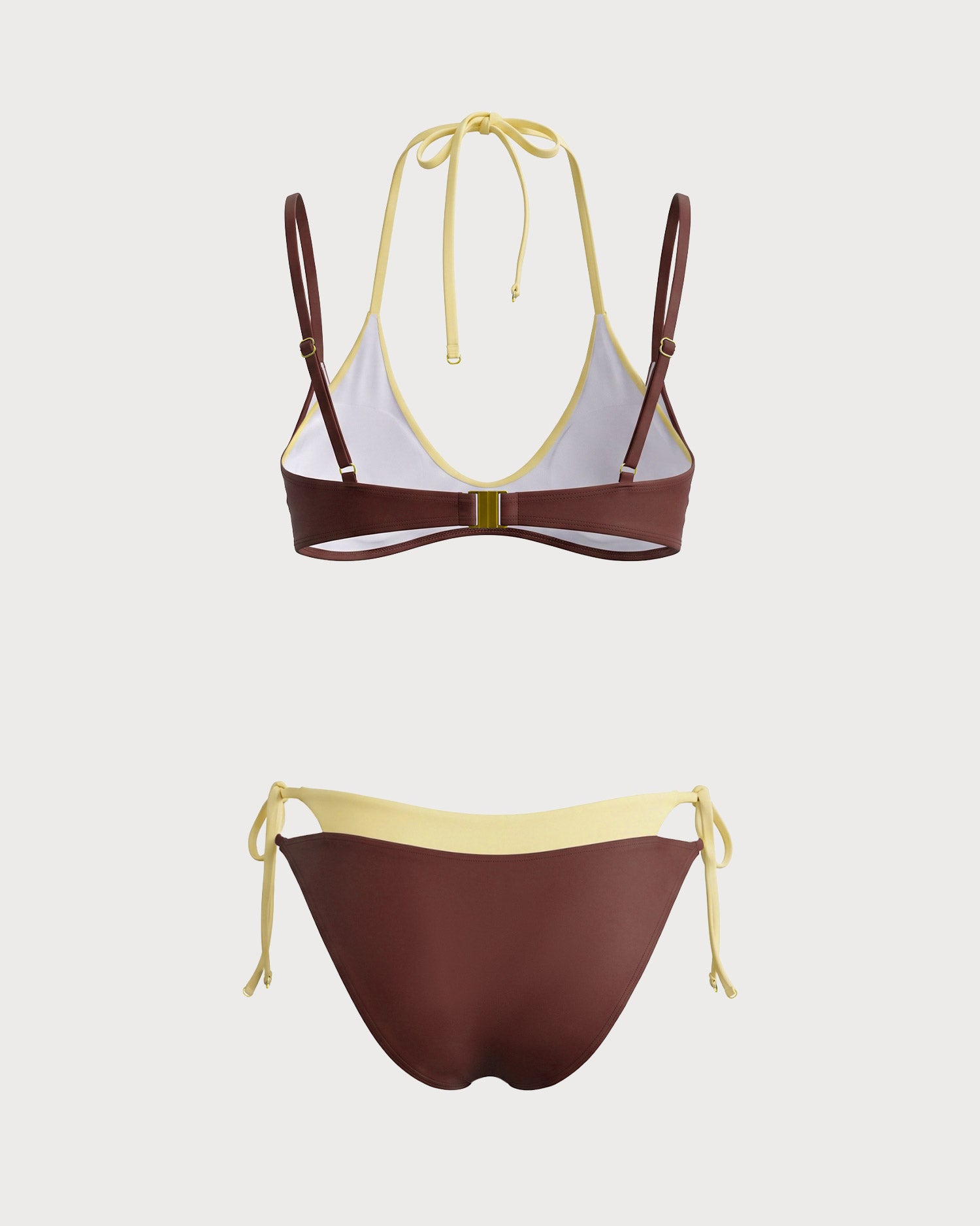 Women's Knitted Nylon Bikini Set - RIHOAS - 08