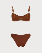 Women's Knitted Nylon Bikini Set Bikinis - RIHOAS