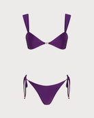 Women's Knitted Nylon Bikini Set Bikinis - RIHOAS