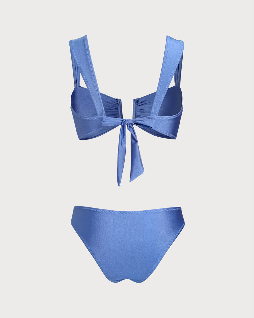 Women's Knitted Nylon Bikini Set Bikinis - RIHOAS