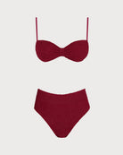 Women's Knitted Nylon Bikini Set Bikinis - RIHOAS