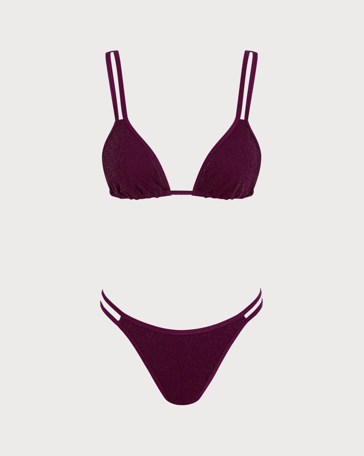 Women's Knitted Nylon Bikini Set Bikinis - RIHOAS
