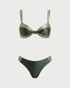 Women's Knitted Nylon Bikini Set - RIHOAS - 01