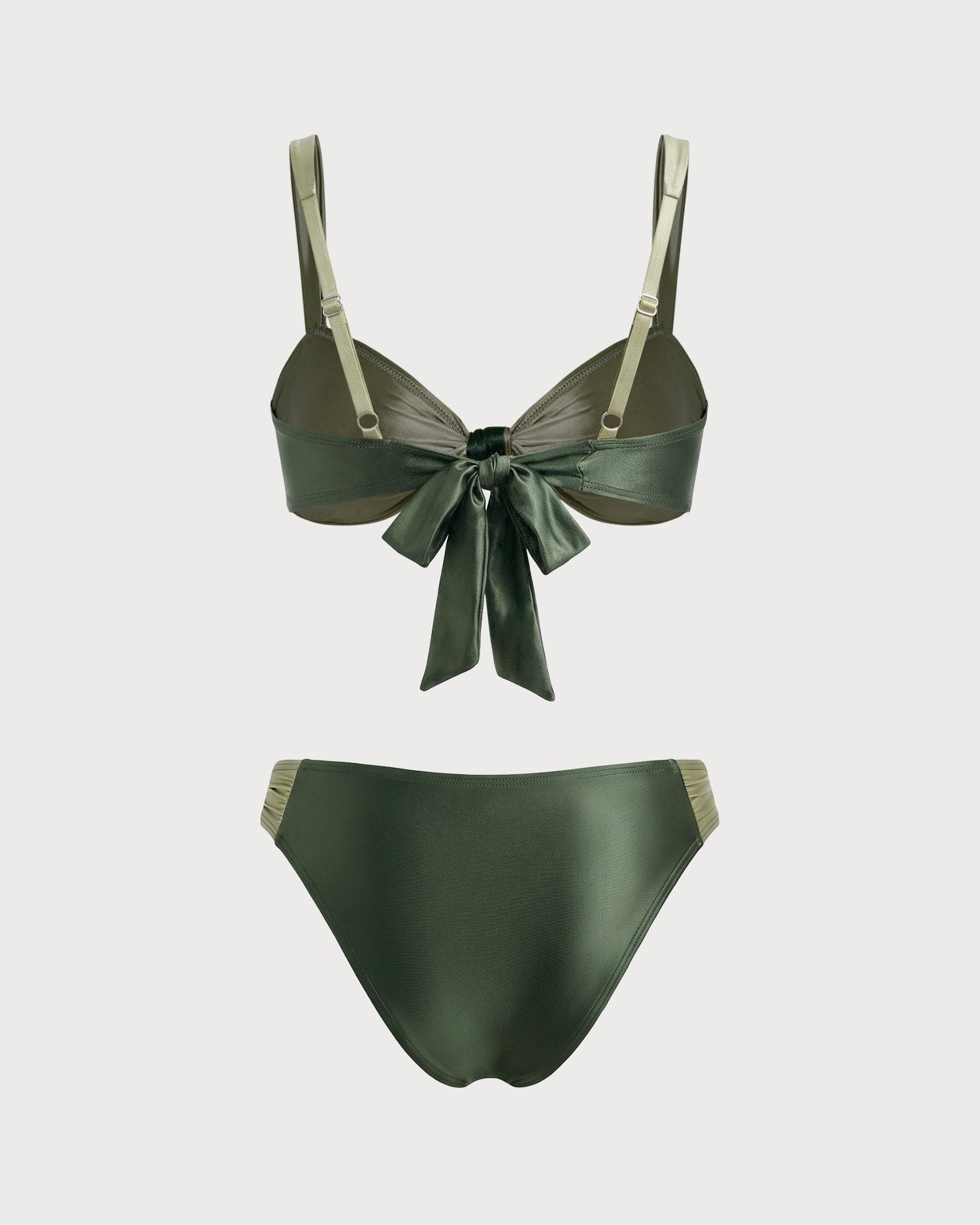 Women's Knitted Nylon Bikini Set - RIHOAS - 02