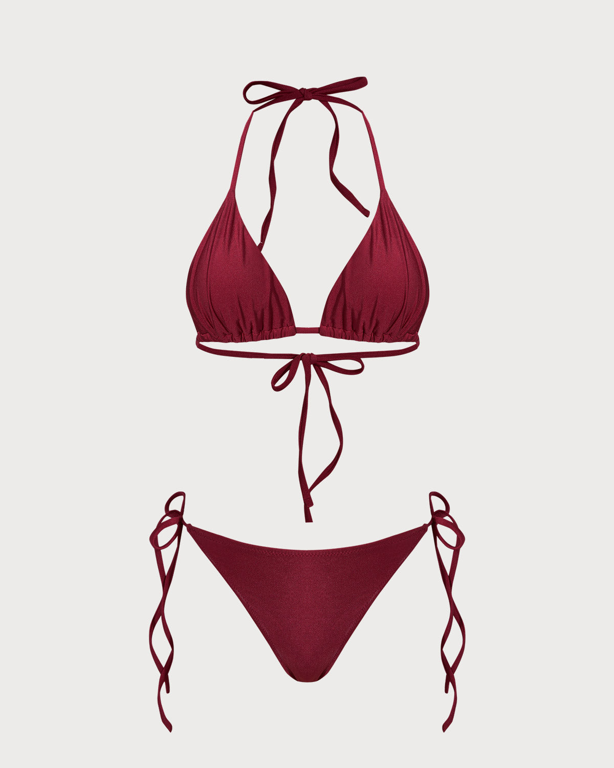 Women's Knitted Nylon Blended Bikini Sets Bikinis - RIHOAS