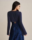 Women's Knitted Nylon Blouses - RIHOAS - 03