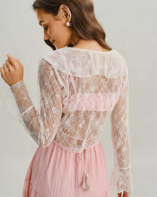 Women's Knitted Nylon Cardigan Tops - RIHOAS