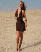 Women's Knitted Nylon Cover-ups Cover-ups - RIHOAS