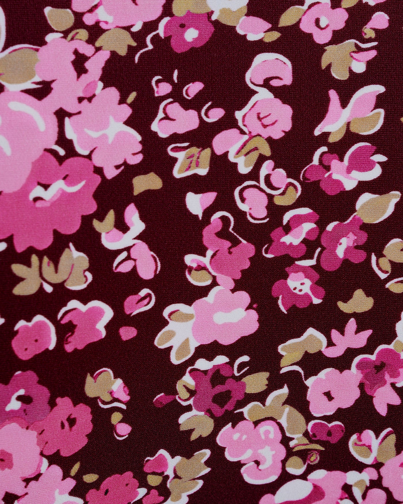 Women's Knitted Nylon Floral Print Bikini Set Bikinis - RIHOAS