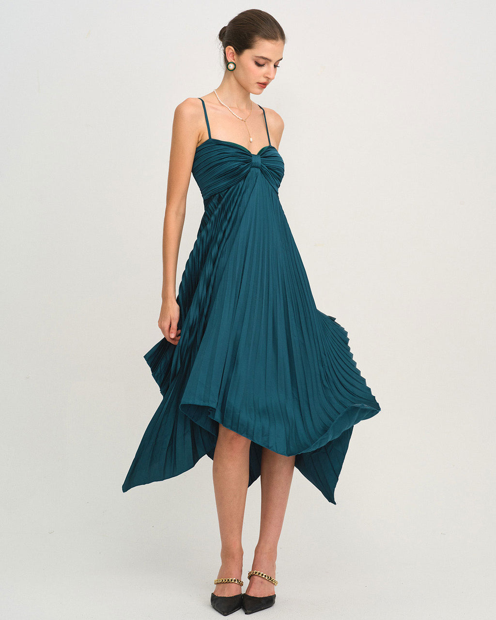 Women's Knitted Nylon Midi  Dress Dresses - RIHOAS
