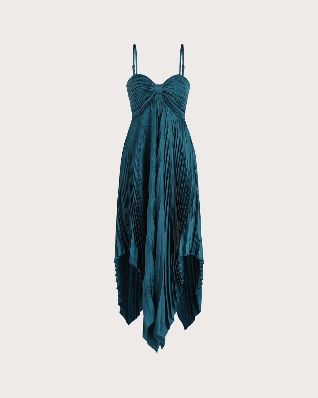 Women's Knitted Nylon Midi  Dress Green Dresses - RIHOAS