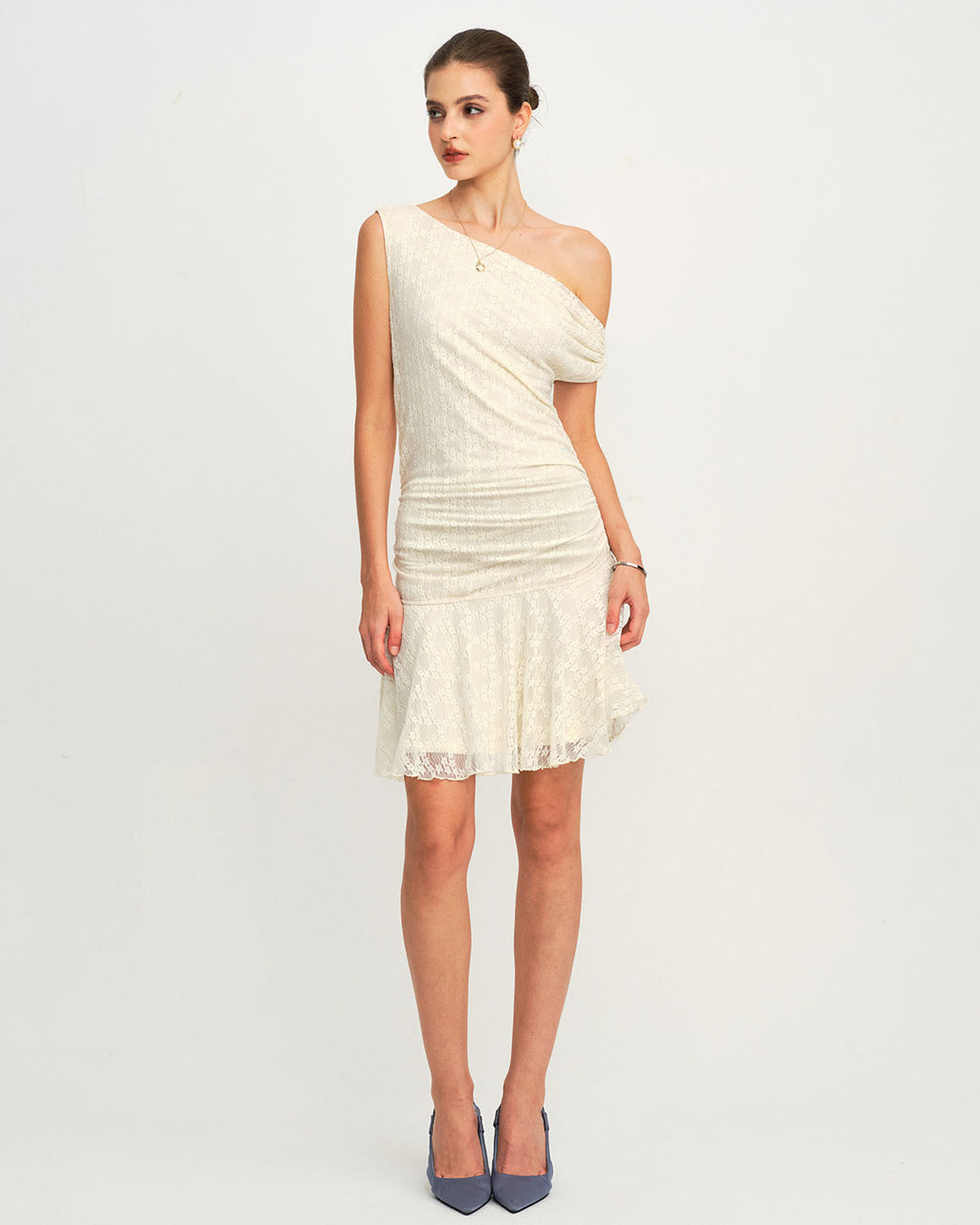 Women's Knitted Nylon Mini Dress Dresses - RIHOAS