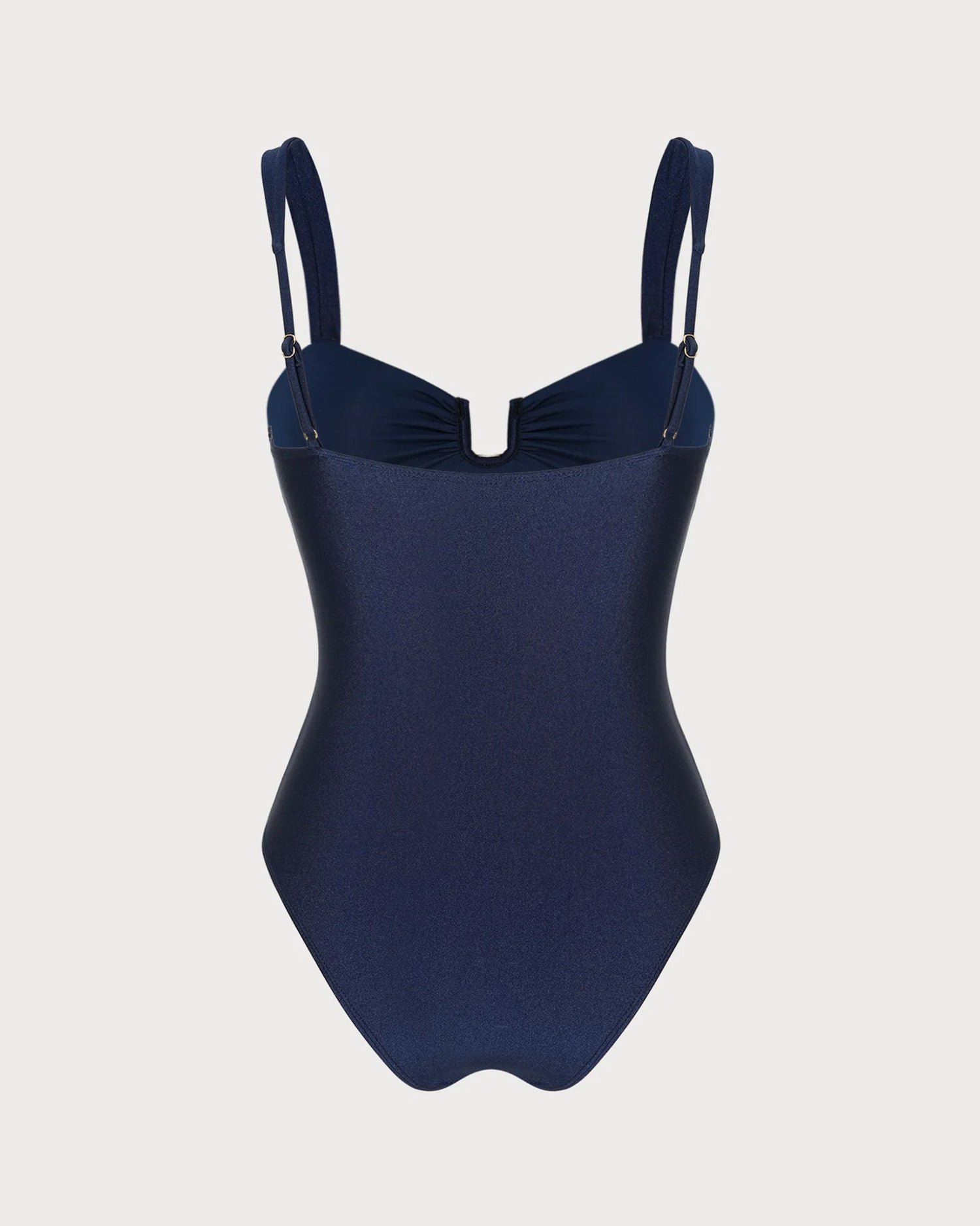 Women's Knitted Nylon One-Piece Swimsuit One-Pieces - RIHOAS