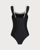 Women's Knitted Nylon Spandex One-Piece Swimsuit One-Pieces - RIHOAS