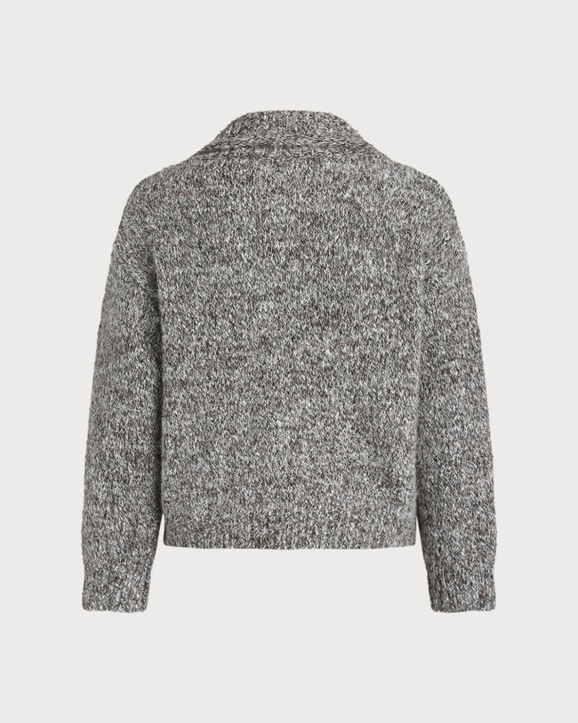 Women's Knitted Nylon Sweater Tops - RIHOAS