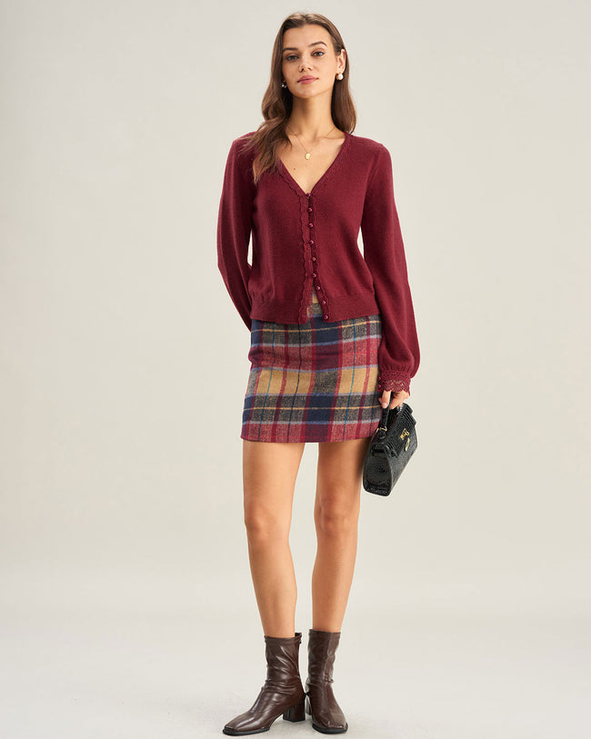 Women's Knitted Nylon Sweater Tops - RIHOAS