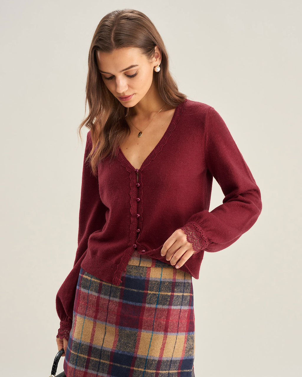 Women's Knitted Nylon Sweater Tops - RIHOAS