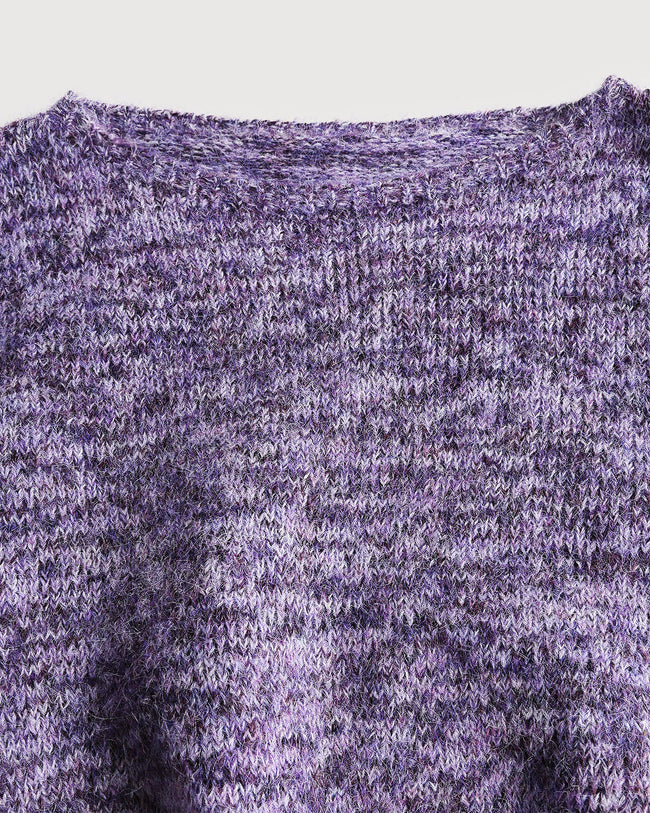 Women's Knitted Nylon Sweater Tops - RIHOAS