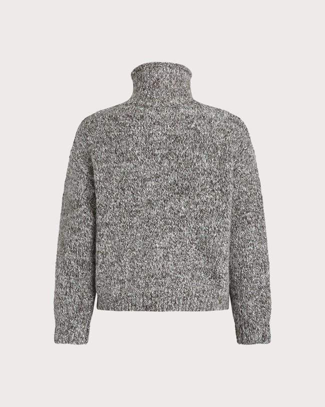 Women's Knitted Nylon Sweater Tops - RIHOAS