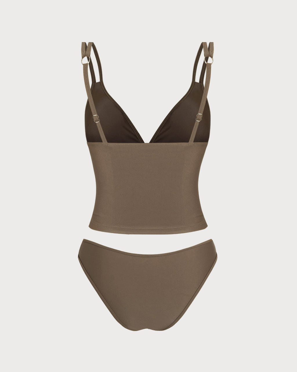 Women's Knitted Nylon Tankini Sets Tankinis - RIHOAS