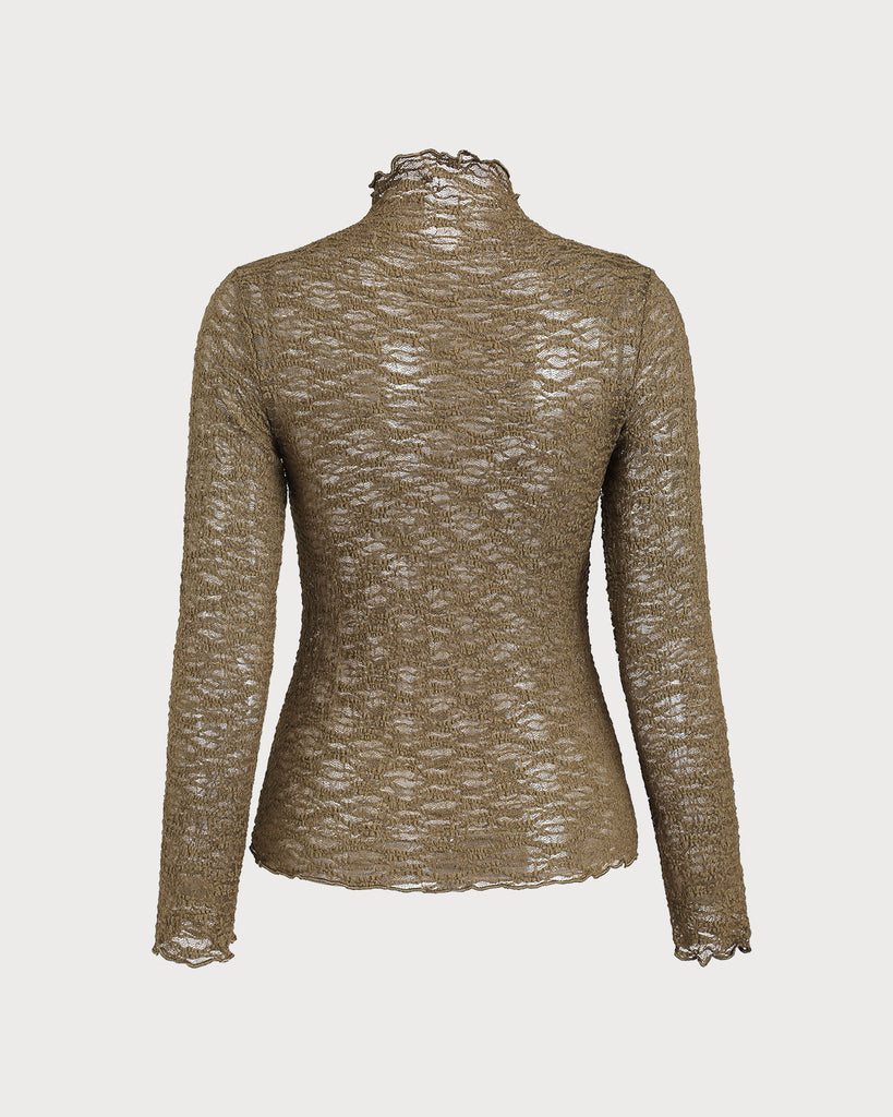 Women's Knitted Nylon Top Tops - RIHOAS