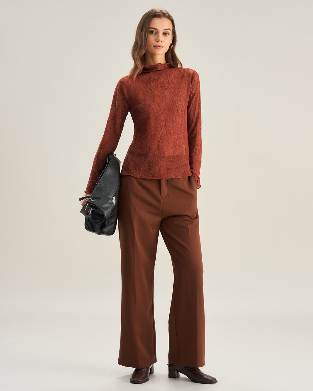 Women's Knitted Nylon Top Tops - RIHOAS