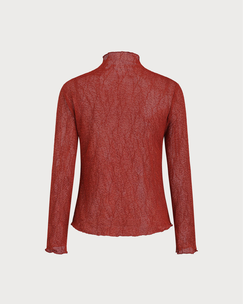 Women's Knitted Nylon Top Tops - RIHOAS