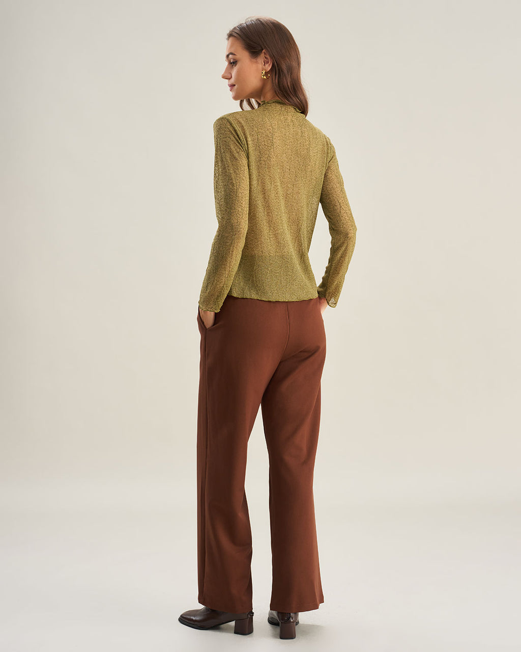 Women's Knitted Nylon Top Tops - RIHOAS