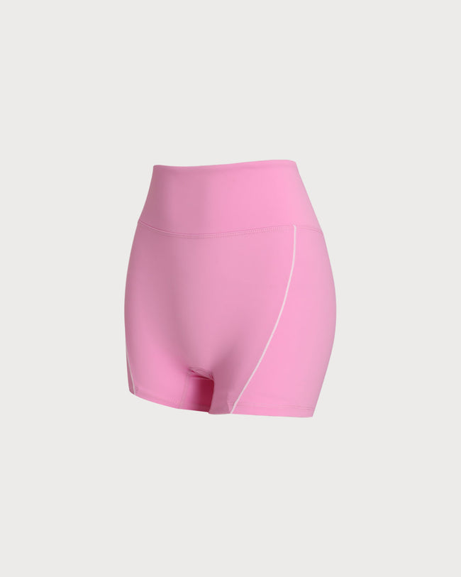 Pink High Stretch Yoga Pants - RIHOAS