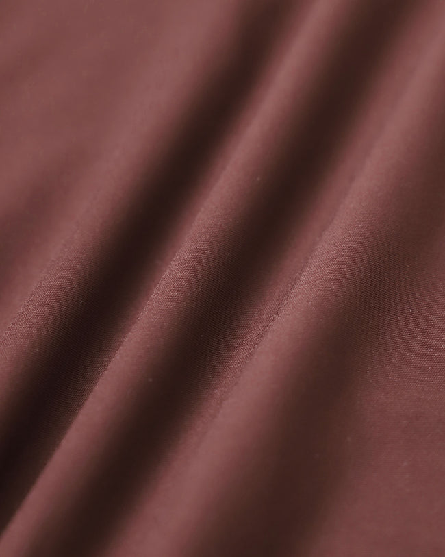 Brown Scoop Neck Yoga Tank Top