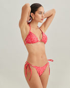 Women's Knitted Polyester-Spandex Bikini Set Bikinis - RIHOAS