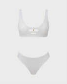 Women's Knitted Polyester Bikini Set - RIHOAS - 03