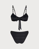 Women's Knitted Polyester Bikini Set - RIHOAS - 02