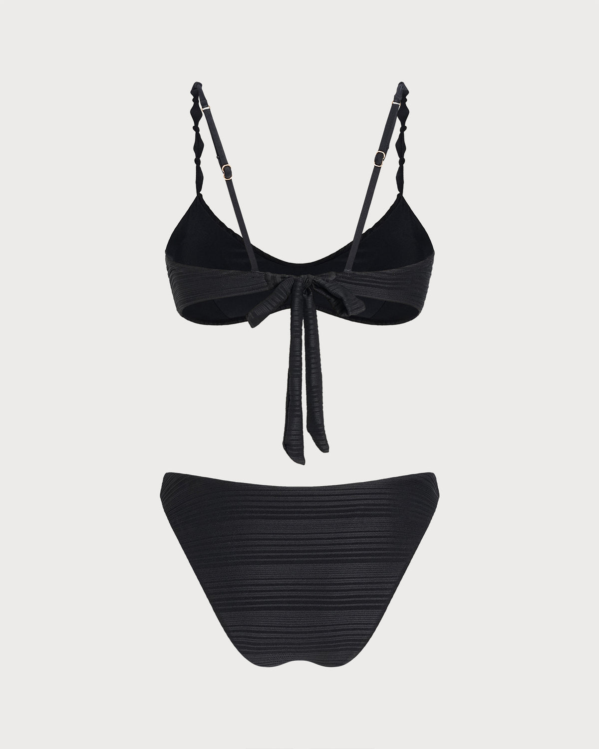 Women's Knitted Polyester Bikini Set - RIHOAS - 02
