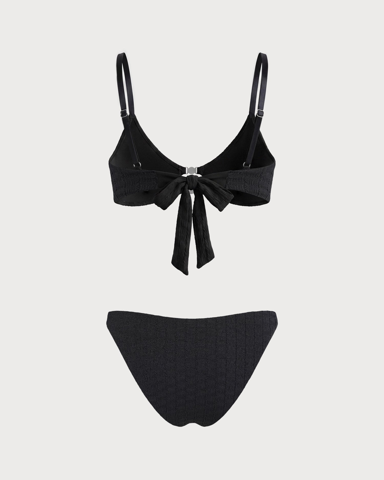 Women's Knitted Polyester Bikini Set - RIHOAS - 04