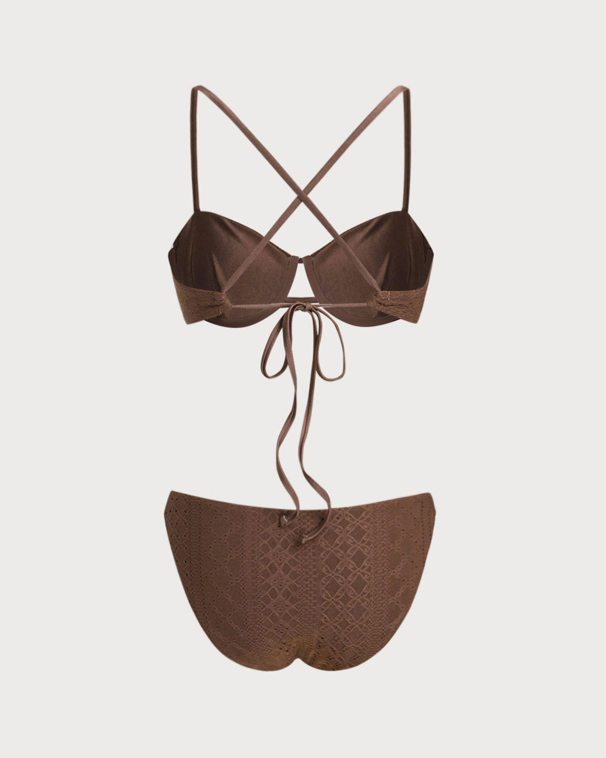 Women's Knitted Polyester Bikini Set Bikinis - RIHOAS