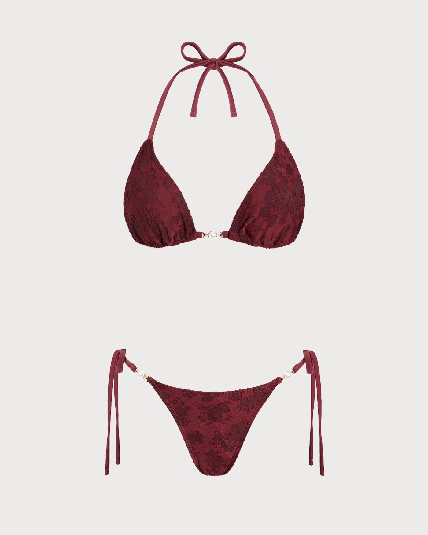 Women's Knitted Polyester Bikini Set Bikinis - RIHOAS