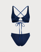 Women's Knitted Polyester Bikini Set - RIHOAS - 02