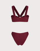 Women's Knitted Polyester Bikini Set Bikinis - RIHOAS