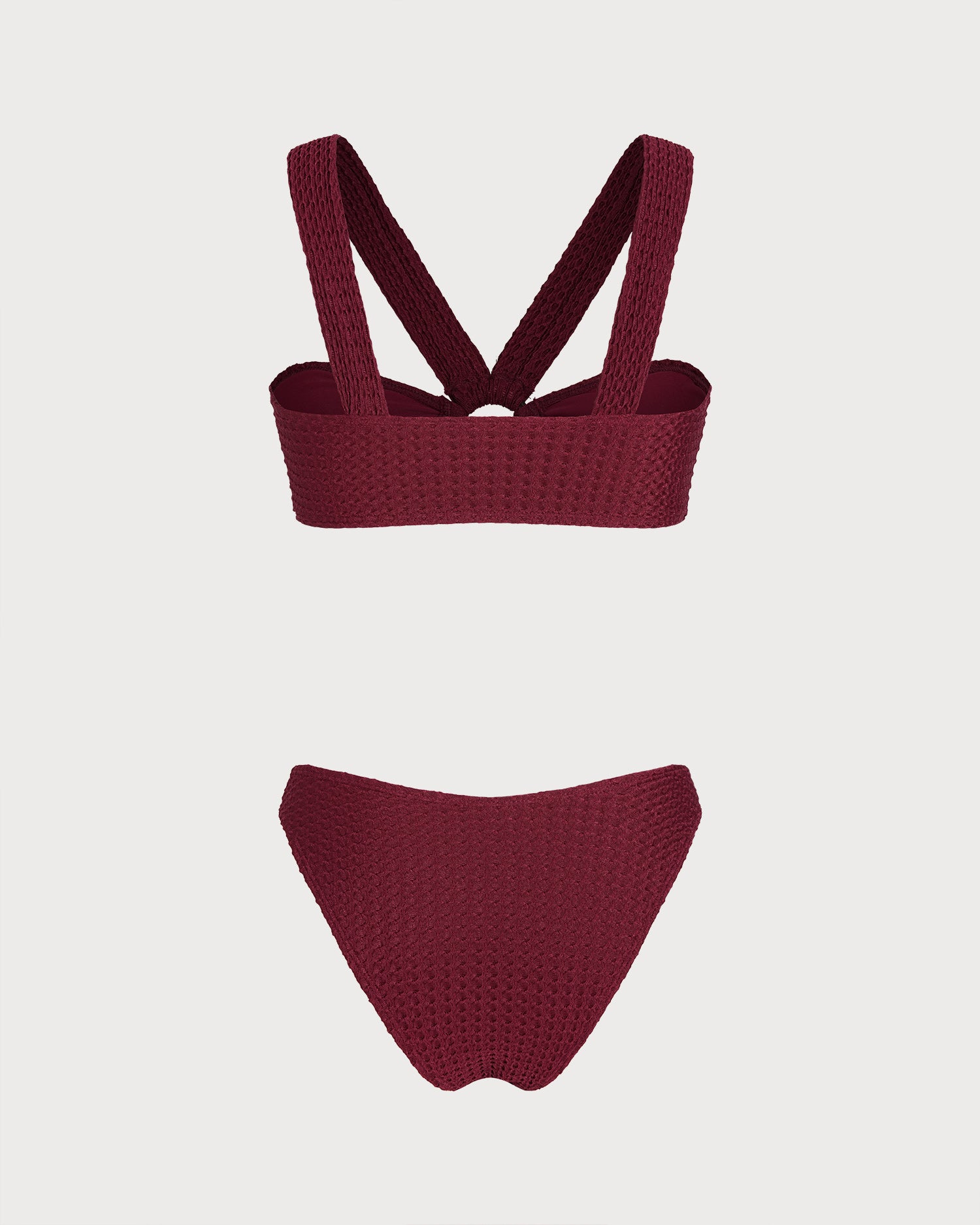 Women's Knitted Polyester Bikini Set Bikinis - RIHOAS