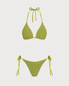 Women's Knitted Polyester Bikini Set Bikinis - RIHOAS
