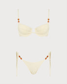 Women's Knitted Polyester Bikini Set Bikinis - RIHOAS