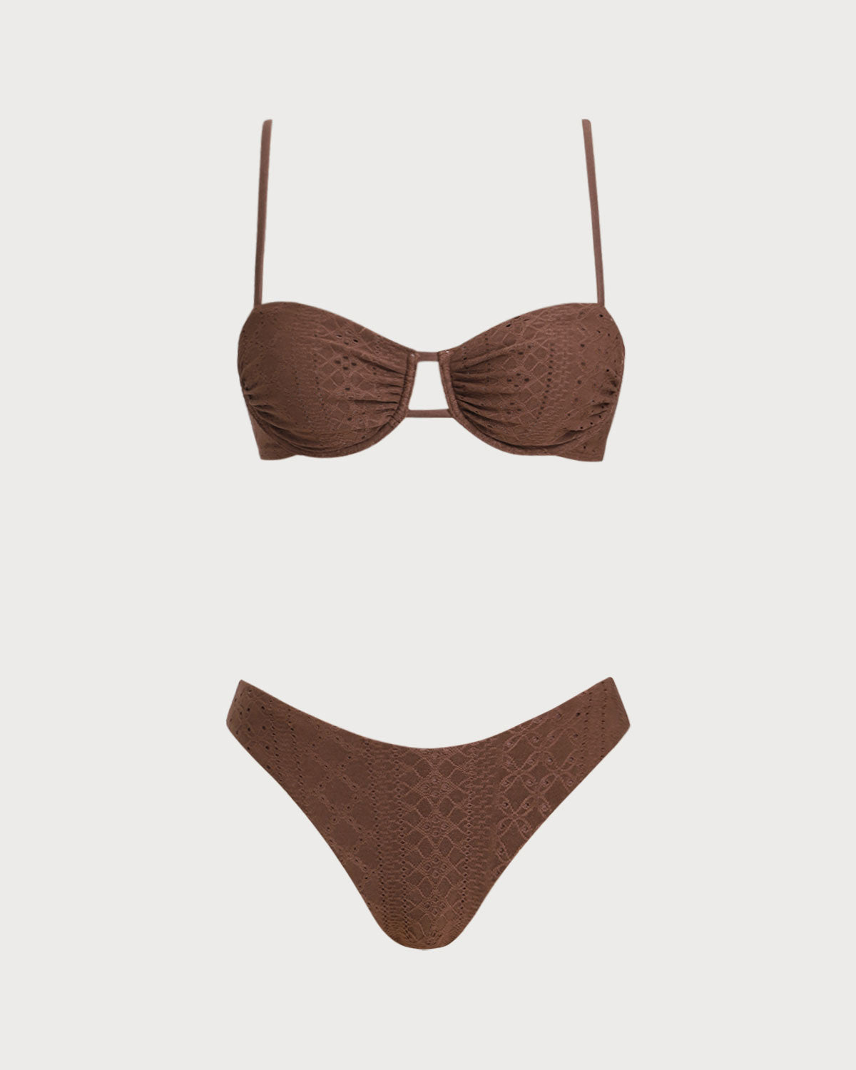 Women's Knitted Polyester Bikini Set Bikinis - RIHOAS