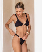 Women's Knitted Polyester Bikini Set Bikinis - RIHOAS