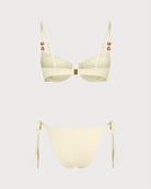 Women's Knitted Polyester Bikini Set Bikinis - RIHOAS