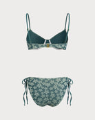 Women's Knitted Polyester Bikini Set Bikinis - RIHOAS