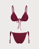 Women's Knitted Polyester Bikini Set - RIHOAS - 02